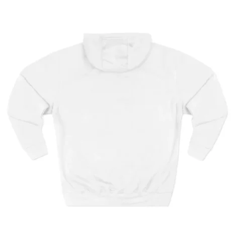 Slushy Noobz Three-Panel Fleece Hoodie White back Slushy Noobz Three-Panel Fleece Hoodie White back