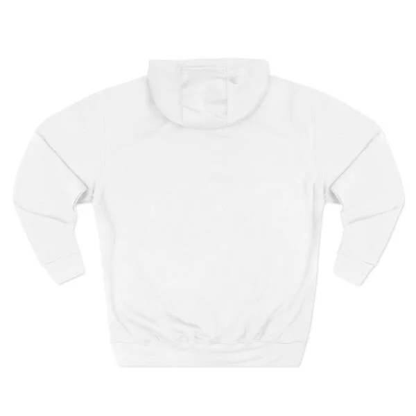 Slushy Noobz Three-Panel Fleece Hoodie White back