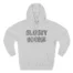 Slushy Noobz Three-Panel Fleece Hoodie heather Grey