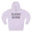 Slushy Noobz Three-Panel Fleece Hoodie lilac