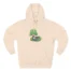 Slushy Noobz Tree Three-Panel Fleece Hoodie Pale Pink