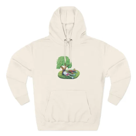 Slushy Noobz Tree Three-Panel Fleece Hoodie Sandshell Slushy Noobz Tree Three-Panel Fleece Hoodie Sandshell