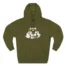 Slushy Noobz Ultrasound Three-Panel Fleece Hoodie Army Green