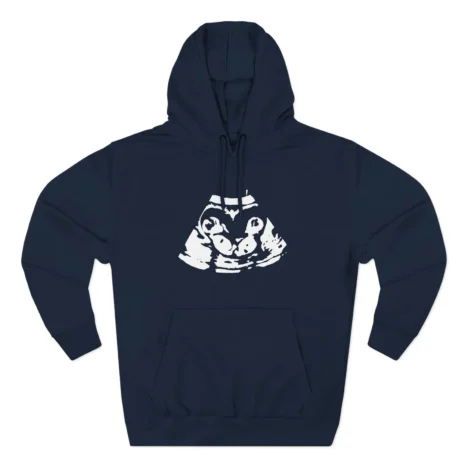 Slushy Noobz Ultrasound Three-Panel Fleece Hoodie Navy Slushy Noobz Ultrasound Three-Panel Fleece Hoodie Navy