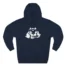 Slushy Noobz Ultrasound Three-Panel Fleece Hoodie Navy