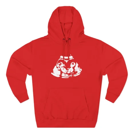 Slushy Noobz Ultrasound Three-Panel Fleece Hoodie Red Slushy Noobz Ultrasound Three-Panel Fleece Hoodie Red