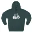 Slushy Noobz Ultrasound Three-Panel Fleece Hoodie Sports Green