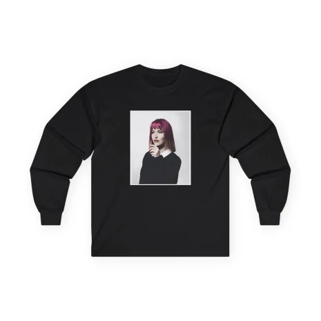 Slushy Noobz Banana Summer Cotton Long Sleeve Tee Black