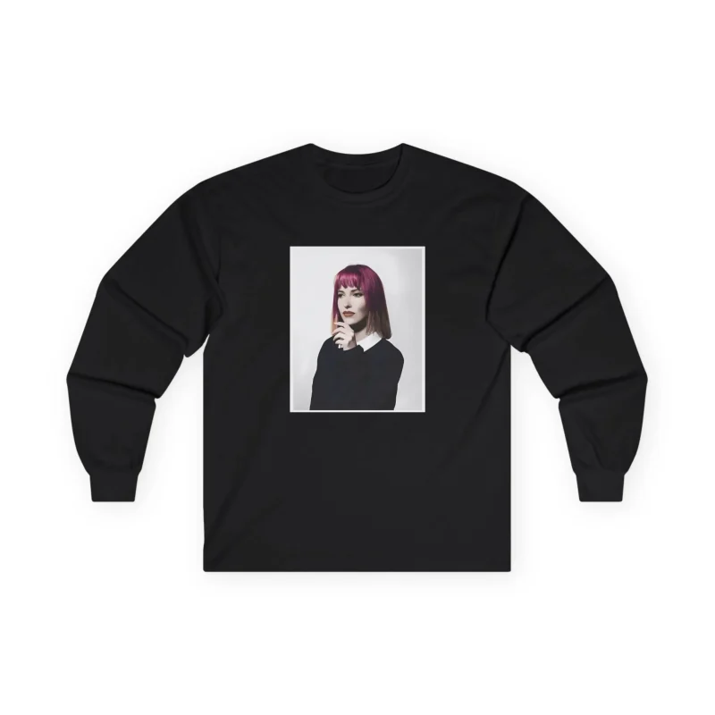 Slushy Noobz Banana Summer Cotton Long Sleeve Tee Black