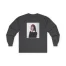 Slushy Noobz Banana Summer Cotton Long Sleeve Tee Dark Heather