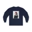 Slushy Noobz Banana Summer Cotton Long Sleeve Tee Navy