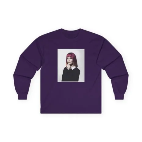 Slushy Noobz Banana Summer Cotton Long Sleeve Tee Purple Slushy Noobz Banana Summer Cotton Long Sleeve Tee Purple