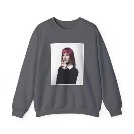 Slushy Noobz Banana Summer Crewneck Sweatshirt Charcoal Slushy Noobz Banana Summer Crewneck Sweatshirt Charcoal