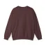 Slushy Noobz Banana Summer Crewneck Sweatshirt Heather Sport Dark Maroon Back Side