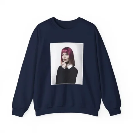 Slushy Noobz Banana Summer Crewneck Sweatshirt Navy Slushy Noobz Banana Summer Crewneck Sweatshirt Navy