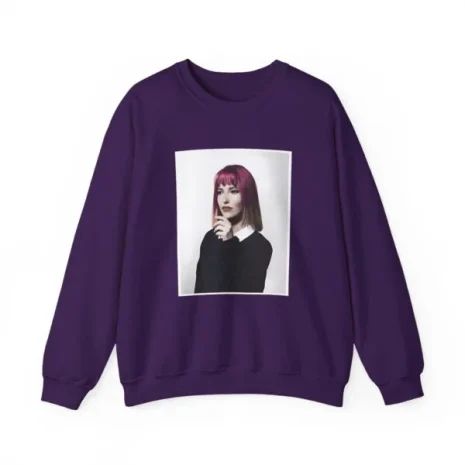 Slushy Noobz Banana Summer Crewneck Sweatshirt Purple Slushy Noobz Banana Summer Crewneck Sweatshirt Purple