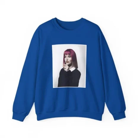 Slushy Noobz Banana Summer Crewneck Sweatshirt Royal Slushy Noobz Banana Summer Crewneck Sweatshirt Royal