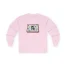 Slushy Noobz Birthday Cake Cotton Long Sleeve Tee Light Pink
