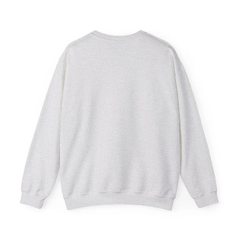 Slushy Noobz Birthday Cake Crewneck Sweatshirt Ash Back Side