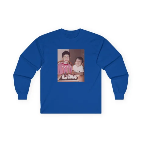 Slushy Noobz Brudders Cotton Long Sleeve Tee Royal Slushy Noobz Brudders Cotton Long Sleeve Tee Royal