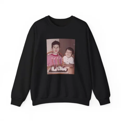 Slushy Noobz Brudders Crewneck Sweatshirt Black Slushy Noobz Brudders Crewneck Sweatshirt Black