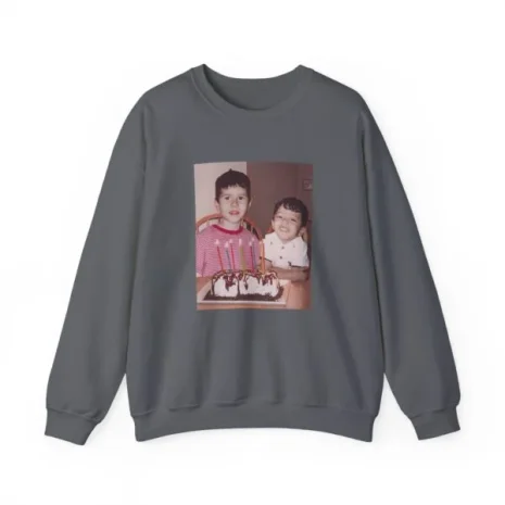 Slushy Noobz Brudders Crewneck Sweatshirt Charcoal Slushy Noobz Brudders Crewneck Sweatshirt Charcoal