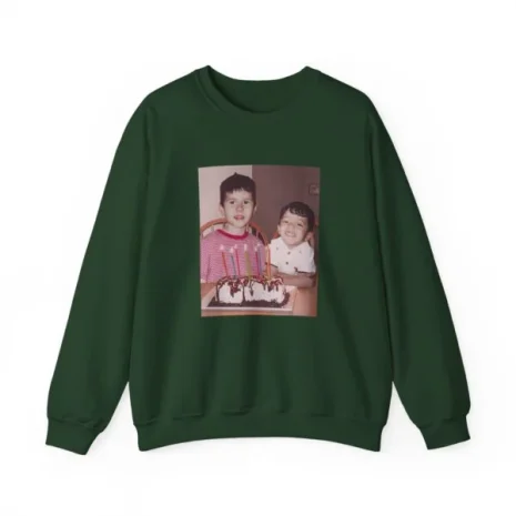 Slushy Noobz Brudders Crewneck Sweatshirt Forest Green Slushy Noobz Brudders Crewneck Sweatshirt Forest Green