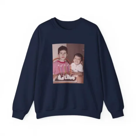 Slushy Noobz Brudders Crewneck Sweatshirt Navy Slushy Noobz Brudders Crewneck Sweatshirt Navy