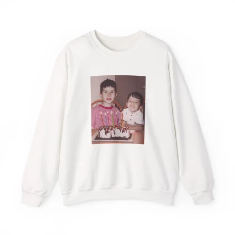 Slushy Noobz Brudders Crewneck Sweatshirt White Slushy Noobz Brudders Crewneck Sweatshirt White