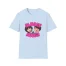 Slushy Noobz Cute Cartoon T-Shirt Light Blue