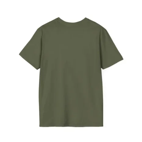 Slushy Noobz Cute Cartoon T-Shirt Military Green Back Side Slushy Noobz Cute Cartoon T-Shirt Military Green Back Side