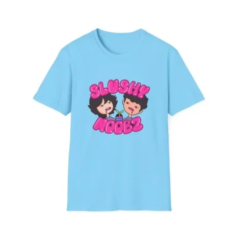 Slushy Noobz Cute Cartoon T-Shirt Sky Slushy Noobz Cute Cartoon T-Shirt Sky