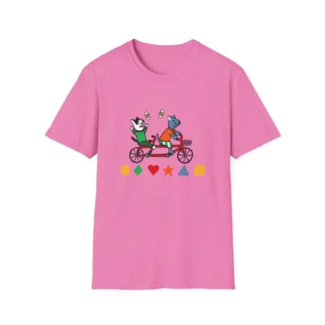 Slushy Noobz Cycling Animal T-Shirt Azalea Slushy Noobz Cycling Animal T-Shirt Azalea
