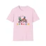 Slushy Noobz Cycling Animal T-Shirt Light Pink