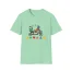 Slushy Noobz Cycling Animal T-Shirt Mint Green