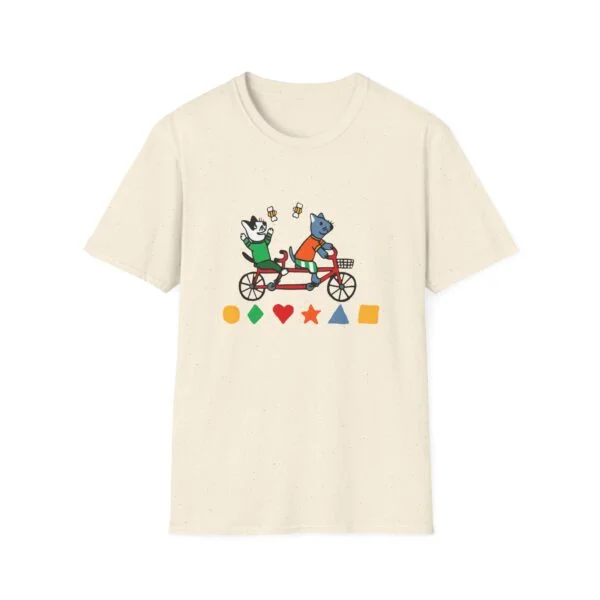Slushy Noobz Cycling Animal T-Shirt Natural