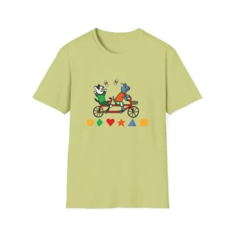 Slushy Noobz Cycling Animal T-Shirt Pistachio Slushy Noobz Cycling Animal T-Shirt Pistachio