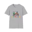 Slushy Noobz Cycling Animal T-Shirt Sport Grey
