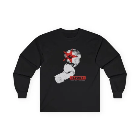 Slushy Noobz Hamzah AL-Emad Cotton Long Sleeve Tee Black