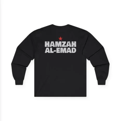 Slushy Noobz Hamzah AL-Emad Cotton Long Sleeve Tee Black Back Side Slushy Noobz Hamzah AL-Emad Cotton Long Sleeve Tee Black Back Side