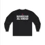 Slushy Noobz Hamzah AL-Emad Cotton Long Sleeve Tee Black Back Side