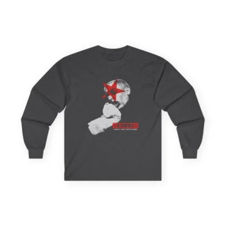 Slushy Noobz Hamzah AL-Emad Cotton Long Sleeve Tee Dark Heather Slushy Noobz Hamzah AL-Emad Cotton Long Sleeve Tee Dark Heather