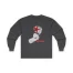 Slushy Noobz Hamzah AL-Emad Cotton Long Sleeve Tee Dark Heather