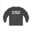 Slushy Noobz Hamzah AL-Emad Cotton Long Sleeve Tee Dark Heather Back Side