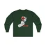 Slushy Noobz Hamzah AL-Emad Cotton Long Sleeve Tee Forest Green