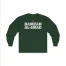 Slushy Noobz Hamzah AL-Emad Cotton Long Sleeve Tee Forest Green Back Side