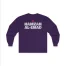 Slushy Noobz Hamzah AL-Emad Cotton Long Sleeve Tee Purple Back Side