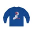 Slushy Noobz Hamzah AL-Emad Cotton Long Sleeve Tee Royal