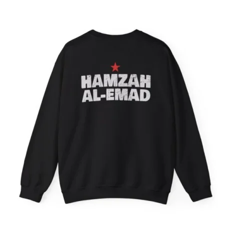 Slushy Noobz Hamzah AL-Emad Crewneck Sweatshirt Black Back Side Slushy Noobz Hamzah AL-Emad Crewneck Sweatshirt Black Back Side