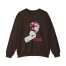 Slushy Noobz Hamzah AL-Emad Crewneck Sweatshirt Dark Chocolate
